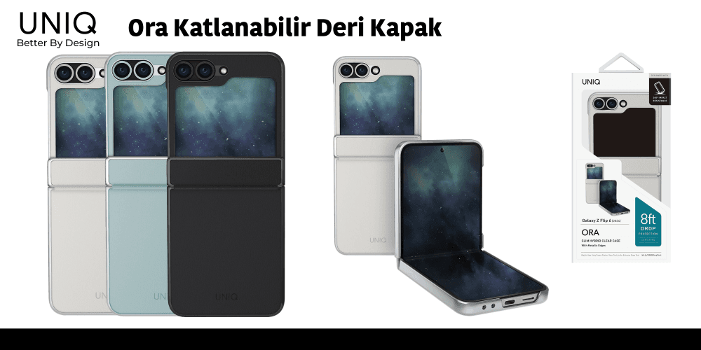 Ora Katlanabilir Deri Kapak