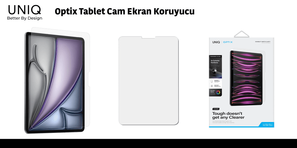 Optix Tablet Cam Ekran Koruyucu