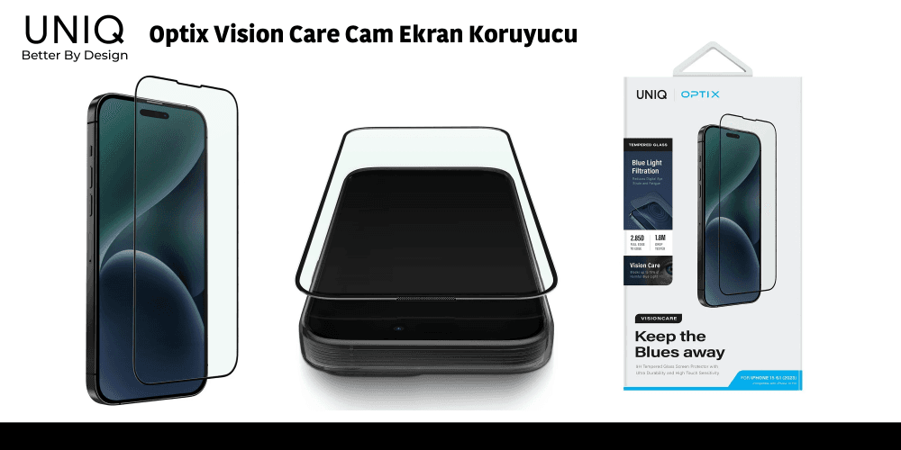 Optix Vision Care Cam Ekran Koruyucu