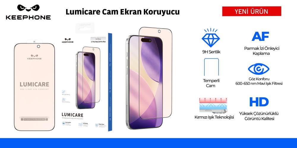 Lumicare Cam Ekran Koruyucu