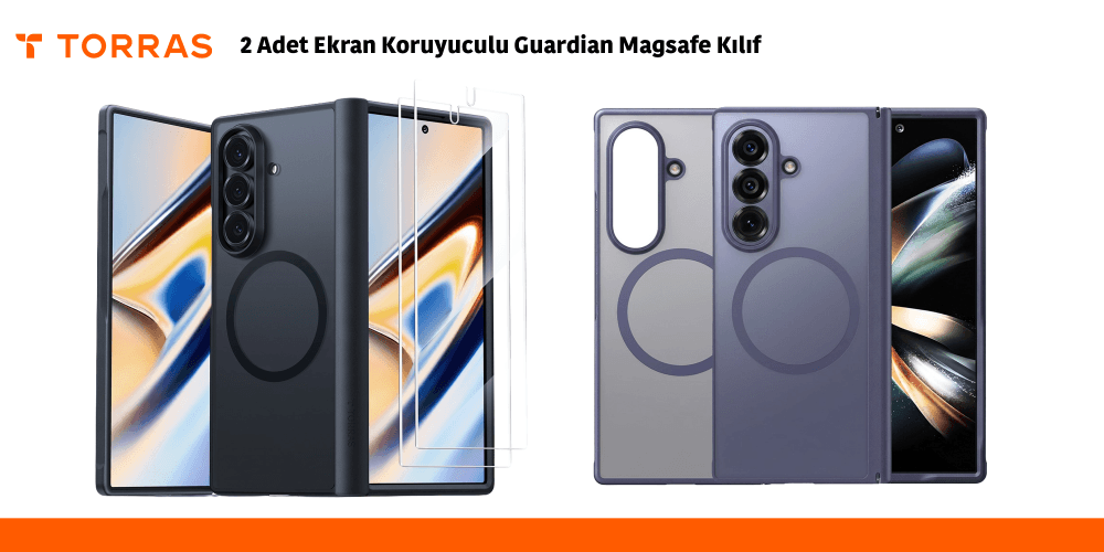 2 Adet Ekran Koruyuculu Guardian Magsafe Kılıf