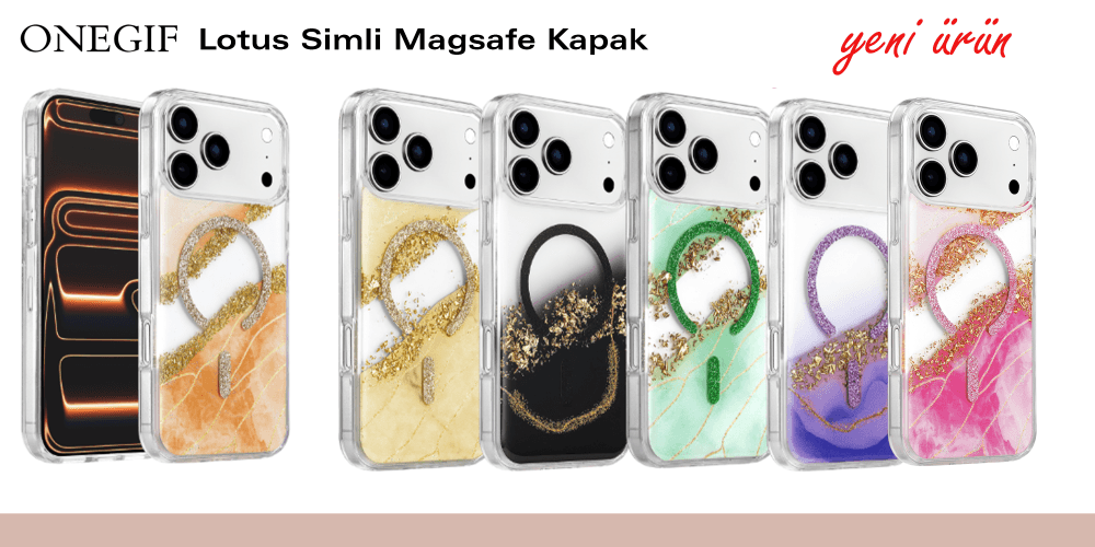 Lotus Simli Magsafe Kapak